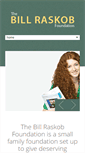 Mobile Screenshot of billraskob.org